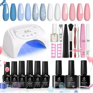 Gel Nail UV Light with free nail polish!